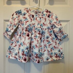 𝅺BABY Girl flower  Dress - Size 6-9 months